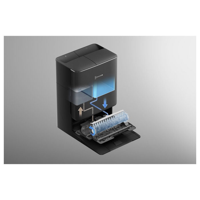Ecovacs DEEBOT T90 PRO OMNI Robot Aspirador y Fregasuelos con Estación Base, Negro