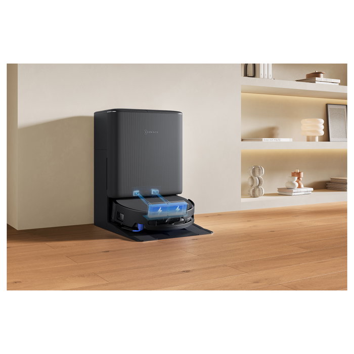Ecovacs DEEBOT T90 PRO OMNI Robot Aspirador y Fregasuelos con Estación Base, Negro