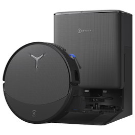 Ecovacs DEEBOT T90 PRO OMNI Robot Aspirador y Fregasuelos con Estación Base, Negro