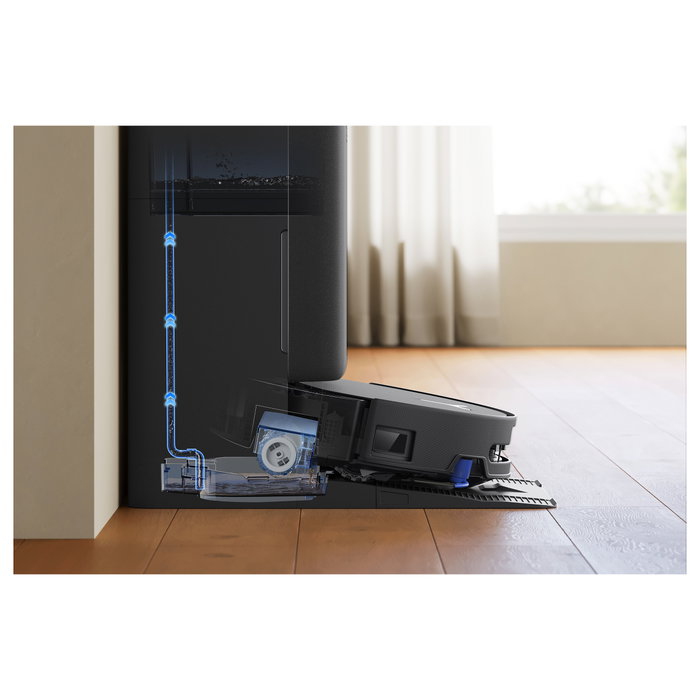 Ecovacs DEEBOT T90 PRO OMNI Robot Aspirador y Fregasuelos con Estación Base, Negro