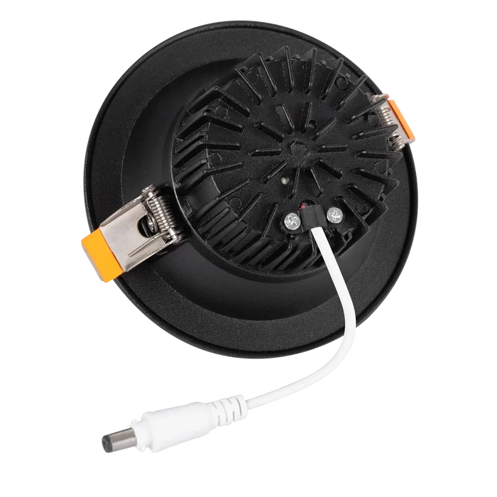 Foco Downlight Circular LED 9W 900Lm 3000ºK Anti-Deslumbrante UGR19 40.000H Negro Foco Downlight Circular LED 9W 900Lm 3000ºK Anti-Deslumbrante UGR19 40.000H Negro