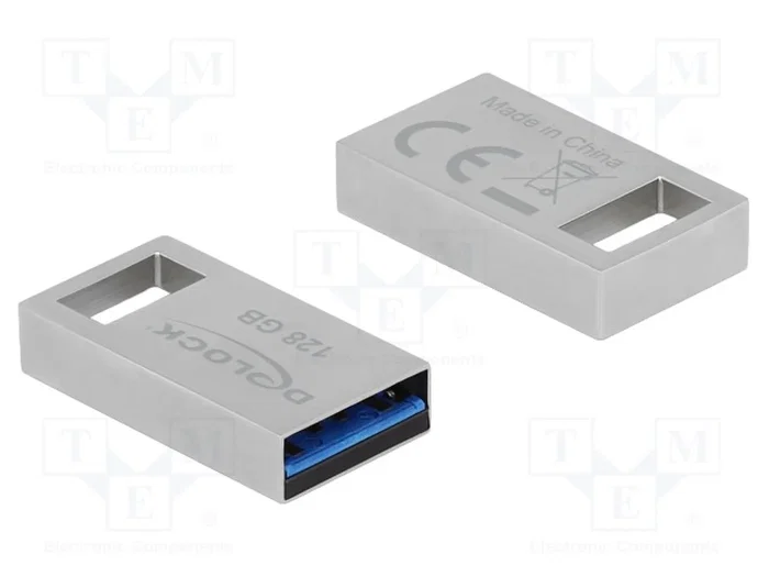 DeLOCK USB Flash Drive 128 GB Plata DeLOCK USB Flash Drive 128 GB Plata