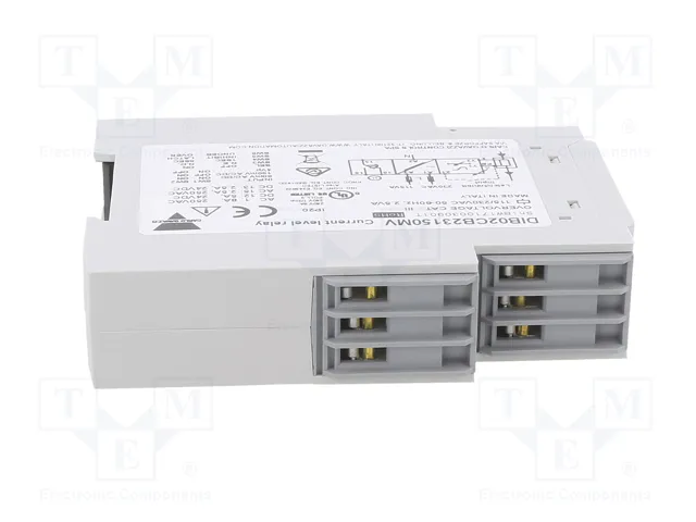 CARLO GAVAZZI DIB Relé de monitorización de corriente AC/DC SPDT CARLO GAVAZZI DIB Relé de monitorización de corriente AC/DC SPDT