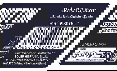 Quttin Bol Aperitivos Acero Mate 13.5 cm - Bol para Aperitivos o Snacks (48 Unidades)