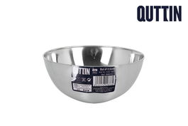 Quttin Bol Aperitivos Acero Mate 13.5 cm - Bol para Aperitivos o Snacks (48 Unidades)