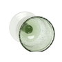 DKD Home Decor Set de 6 Copas de Cristal Burbujas Verde 300ml