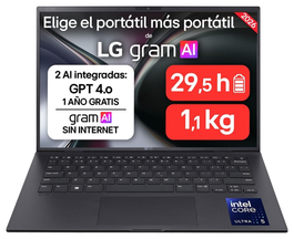 LG Gram 14ZB90S-G.AX55BN Intel Core Ultra 5 16GB 512GB SSD