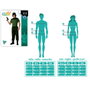 Disfraz Guardia Civil Hombre Adulto XL - Camiseta Verde, Pantalón y Gorra