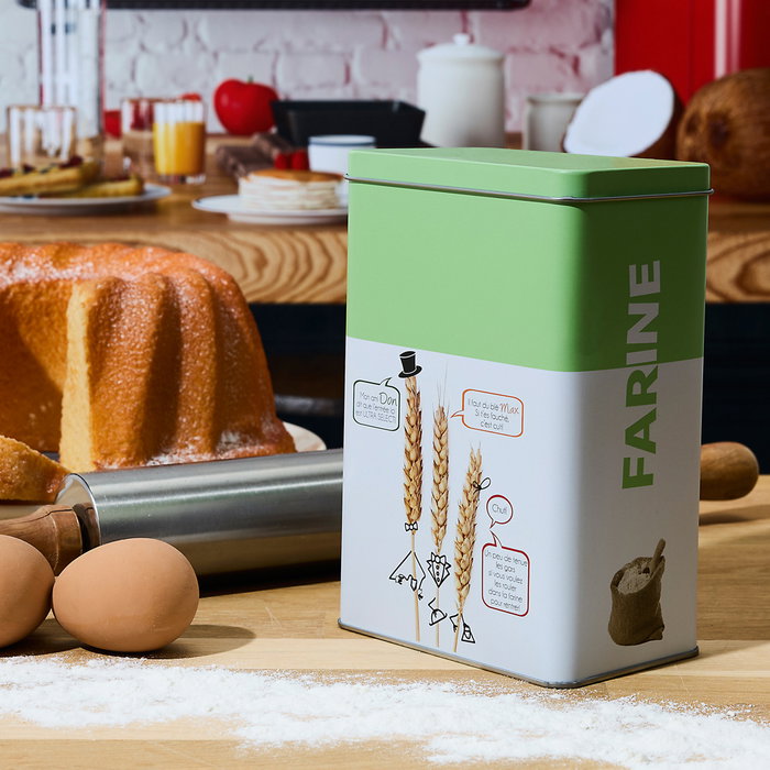 Cook Concept Bote Metal Farine