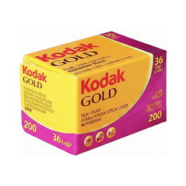 Kodak Kodak Gold 200 Carrete de Película Fotográfica Analógica, 135mm / 36 Exposiciones, ISO 200
