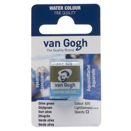 Van Gogh Acuarela Pastilla Verde Oliva 620