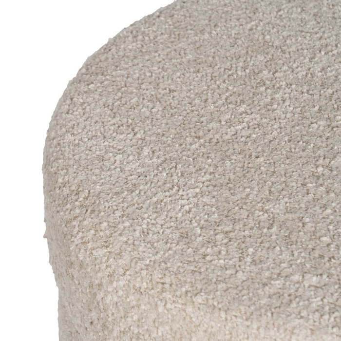 Puf Beige Tejido Salón 42 X 42 X 46 cm Puf Beige Tejido Salón 42 X 42 X 46 cm