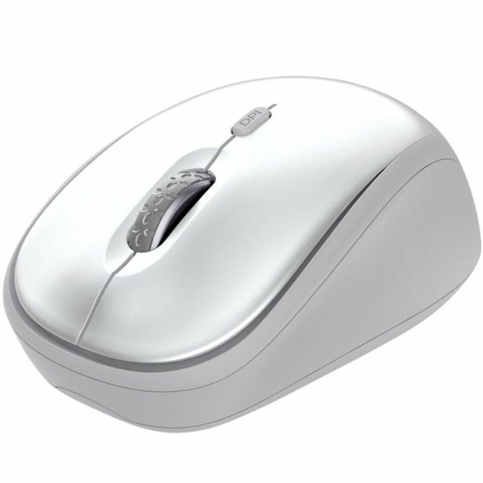 Trust Ody II Teclado y Ratón Inalámbricos Silenciosos Blanco