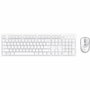Trust Ody II Teclado y Ratón Inalámbricos Silenciosos Blanco