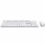 Trust Ody II Teclado y Ratón Inalámbricos Silenciosos Blanco