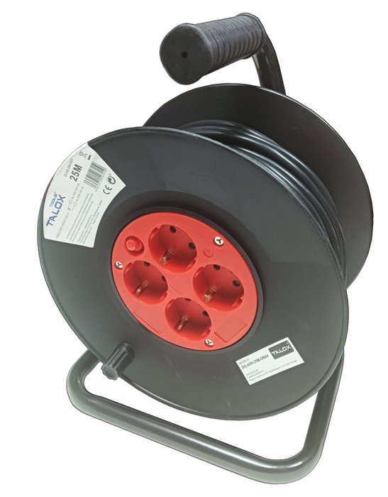 TALOX Enrollacables Alargado 3 x 1,5 mm x 25 m HJR-4A TALOX Enrollacables Alargado 3 x 1,5 mm x 25 m HJR-4A