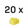 Lindy Bloqueadores de Puerto RJ-45 Amarillo, Pack de 20