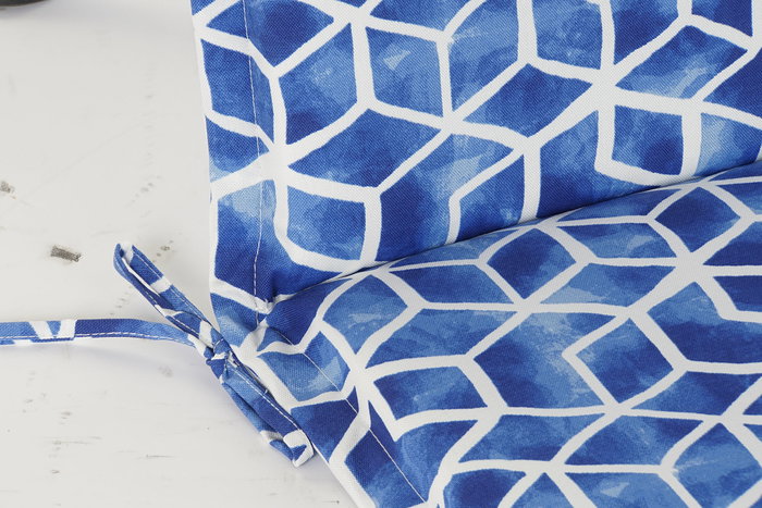 DKD Home Decor Cojín Silla Exterior Boho Azul Blanco 4 x 115 x 42 cm Resistente al Agua DKD Home Decor Cojín Silla Exterior Boho Azul Blanco 4 x 115 x 42 cm Resistente al Agua