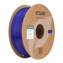 eSUN Filamento PETG Basic 1.75mm, Azul Translúcido, 1 kg - PETG Basic