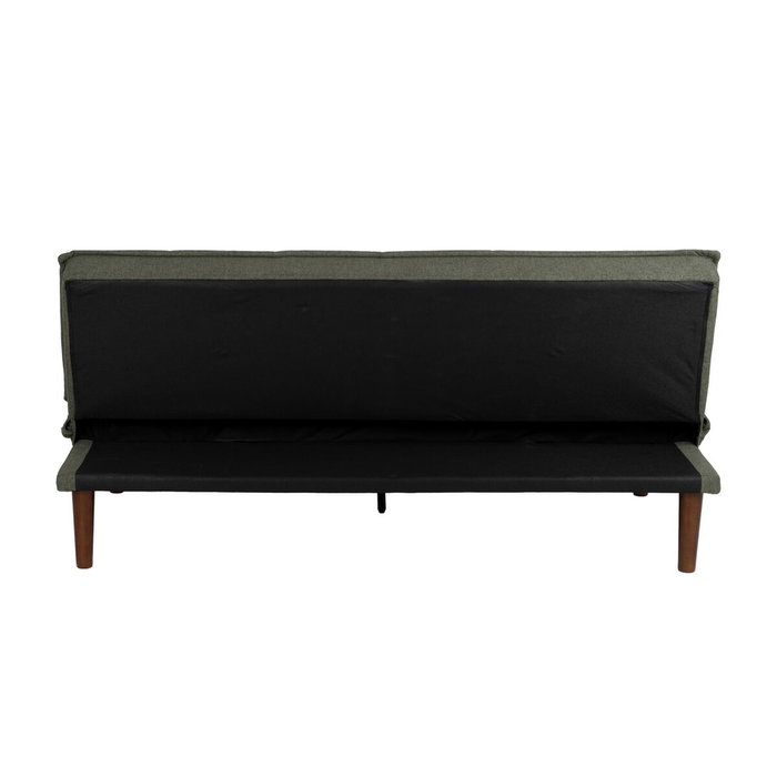 Ixia Sofá-Cama Verde con Estructura de Madera y Metal