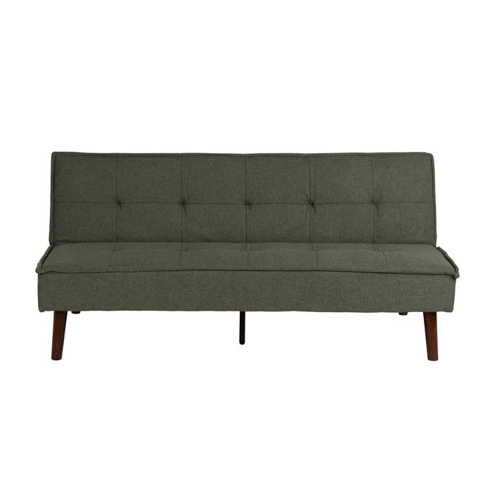 Sofá-Cama Verde Metal-Madera Salón 181 X 88 X 85,50 cm