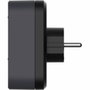 Biplite - QUARX - 2P 16A - Negro y gris antracita