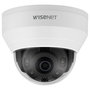 Hanwha Wisenet QND-8010R Cámara IP Domo Fijo Exterior 5MP con PoE, Color Blanco