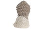 DKD Home Decor Figura Resina Buda Surtido de 3 Unidades Blanco