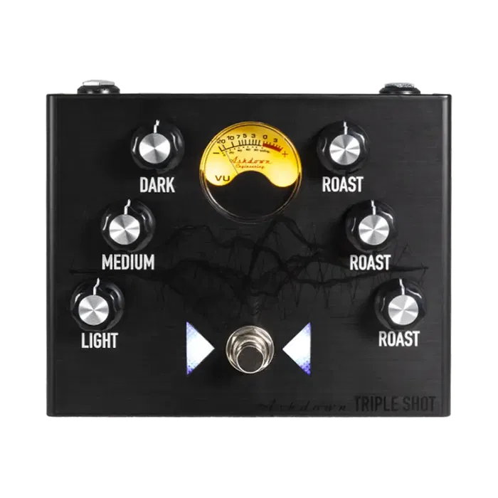 Ashdown Pedal de Distorsión Triple Shot de 3 Bandas Overdrive Ashdown Pedal de Distorsión Triple Shot de 3 Bandas Overdrive