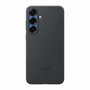 Samsung Funda de silicona para Galaxy S25 Plus Negro
