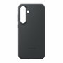 Samsung Funda de silicona para Galaxy S25 Plus Negro
