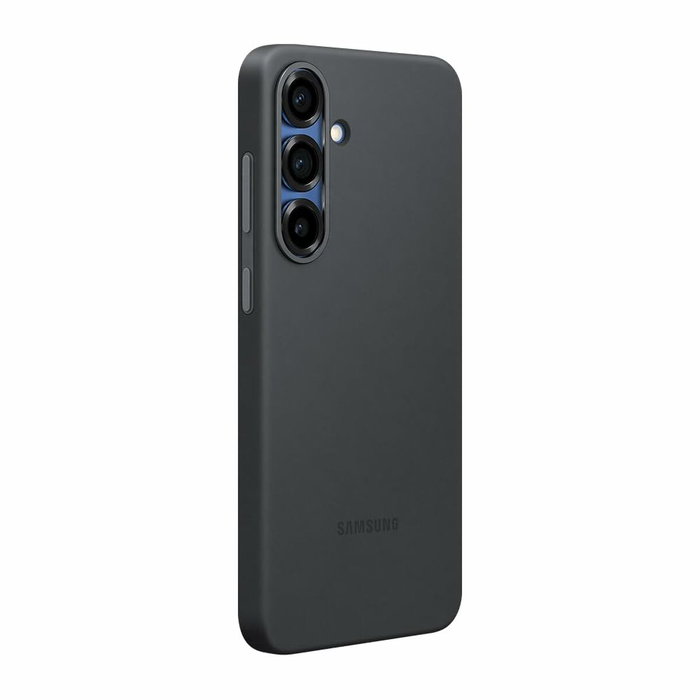 Samsung Funda de silicona para Galaxy S25 Plus Negro
