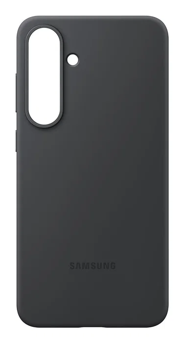 Samsung Funda de silicona para Galaxy S25 Plus Negro