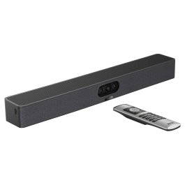Yealink MeetingBar A25 con mando a distancia VCR11, 4K Ultra HD, Negro