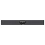 Yealink MeetingBar A25-010 Video Bar con Control Remoto VCR11, Triple Cámara 4K Ultra HD 3840x2160, 30 pps, 8 Micrófonos, WiFi 6, Bluetooth 5.1, Negro