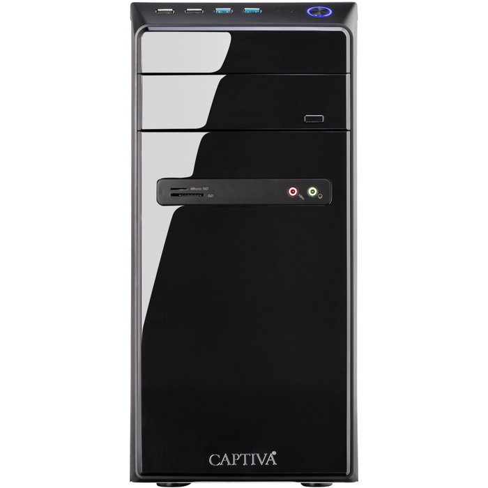 Captiva PC Power Starter I77-823 con i5-12400, 32GB RAM y 2TB SSD/HDD