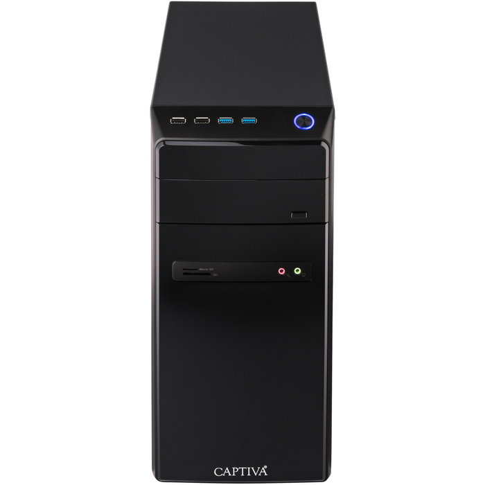 Captiva PC Power Starter I77-823 con i5-12400, 32GB RAM y 2TB SSD/HDD