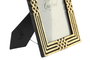 DKD Home Decor Marco de Fotos 10x15 Resina Dorado