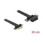 DeLOCK 81297 Tarjeta Riser PCI Express x1 a x1 de 30 cm