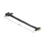 DeLOCK 81297 Tarjeta Riser PCI Express x1 a x1 de 30 cm