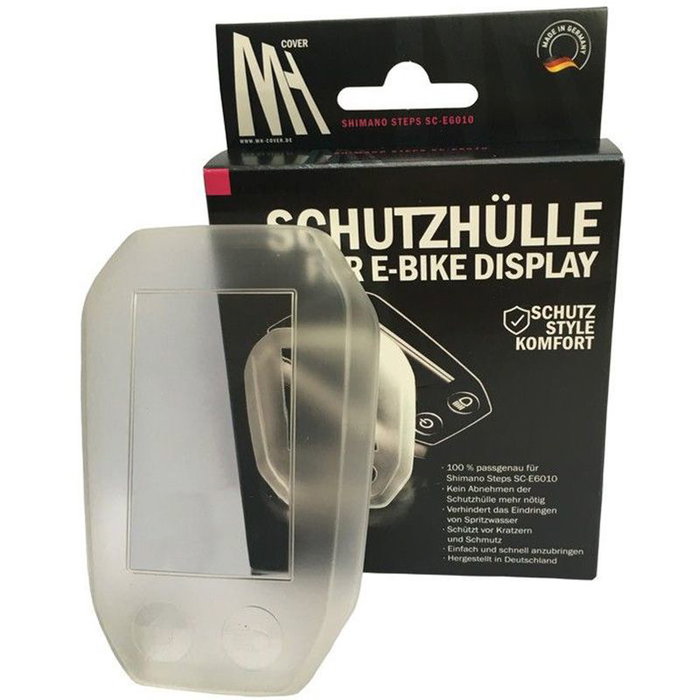 MH Cover Funda de TPU Transparente para Display de E-Bike Protección contra Arañazos y Salpicaduras MH Cover Funda de TPU Transparente para Display de E-Bike Protección contra Arañazos y Salpicaduras