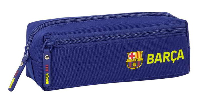 Safta Portatodo Triple Pequeño F.C.Barcelona 1ª Equip. 25/26 con Goma Elástica 22x8,5x6 cm