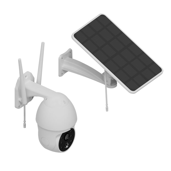 Cámara IP Seguridad Exterior Tuya T31ZL, Motorizada 355°, Panel Solar 5W, PIR, Visión Nocturna, 1080P, H.265+, Compatible Alexa/Google Home, IP67