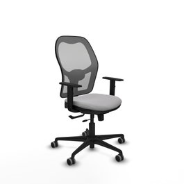 PIQUERAS Y CRESPO Silla de oficina Jorquera con mecanismo Sincro/Traslack Gris