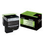Lexmark 80C2XKE (802XKE) Cartucho de Tóner Negro, Negro