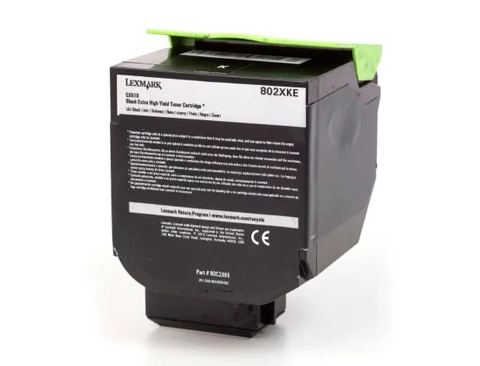Lexmark 80C2XKE Cartucho de Tóner Negro de Alto Rendimiento Lexmark 80C2XKE Cartucho de Tóner Negro de Alto Rendimiento