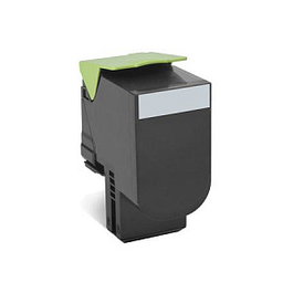 Lexmark 80C2XKE Cartucho de Tóner Negro de Alto Rendimiento