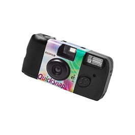 FUJIFILM Quicksnap Flash 27 - Cámara desechable con flash para fotos instantáneas