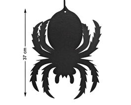 Decoración Colgante Halloween De Arañas 40x31.5 cm