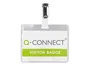 Q-connect Identificador con Pinza KF01560 60x90 mm PVC con Apertura Superior